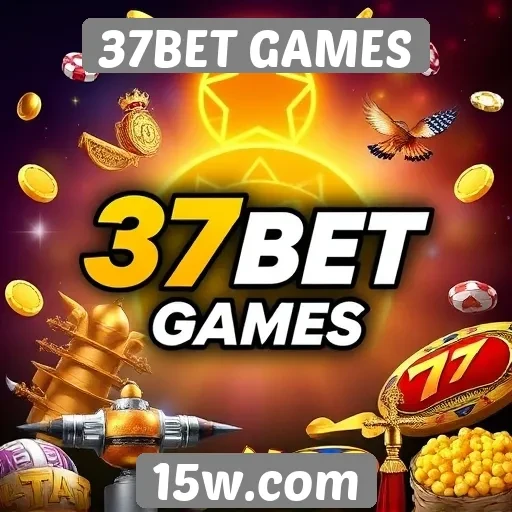 Variedade de jogos disponíveis no 37BET GAMES